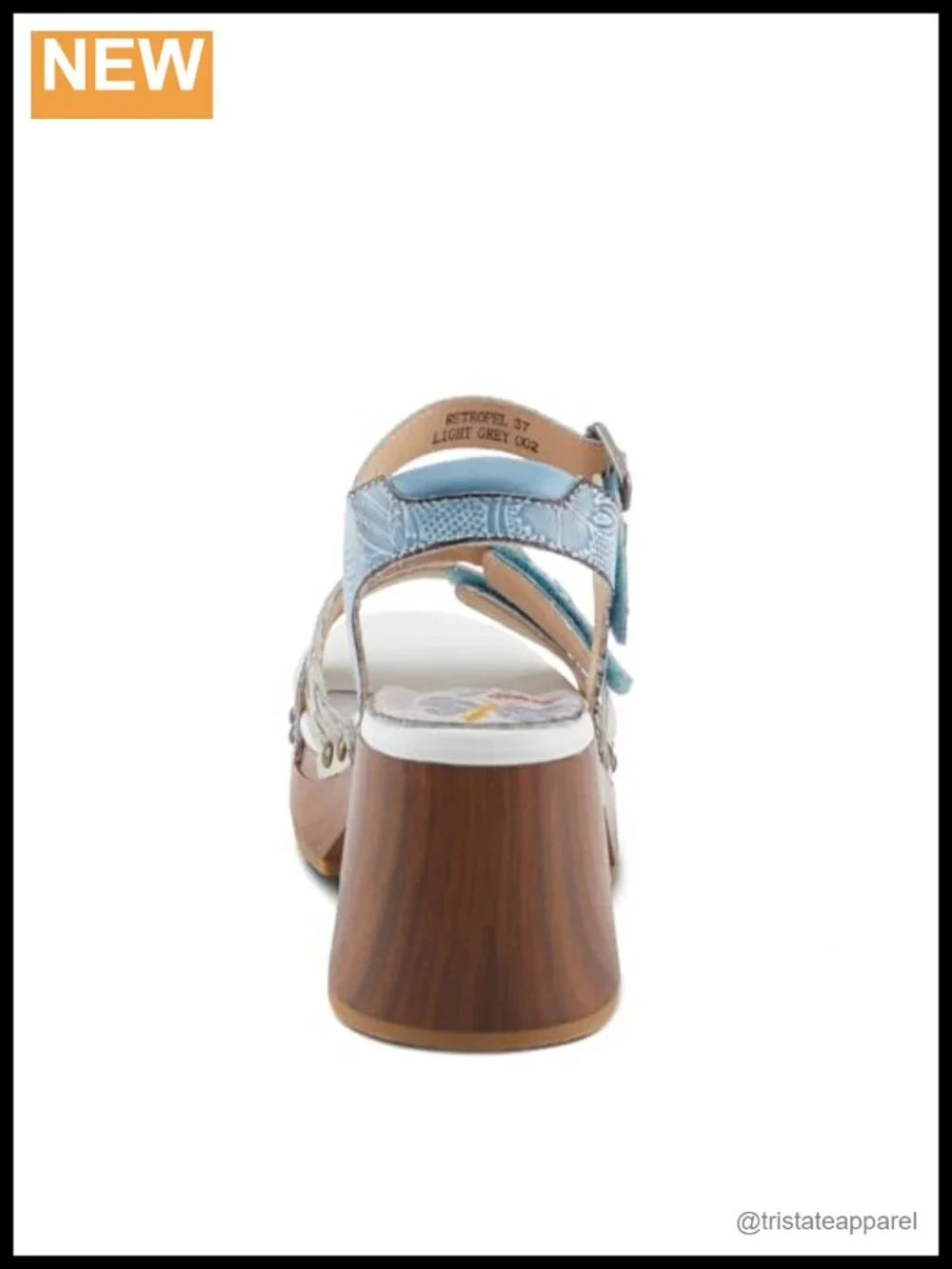 Spring Step L'Artiste Retropel Leather Platform Sandal